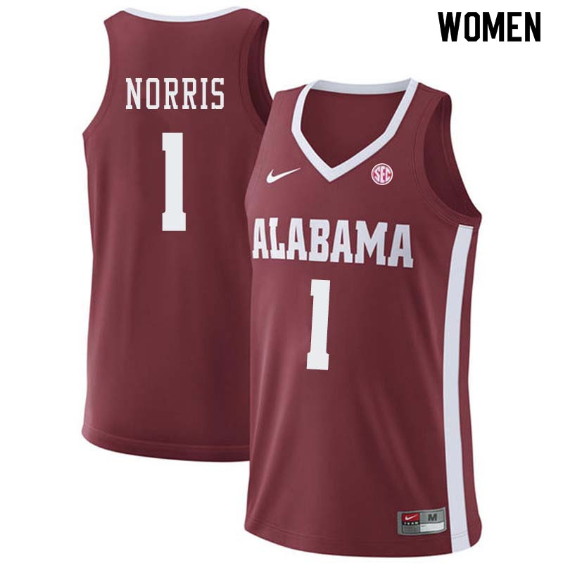 Women #47 Donta Hall Alabama Crimson Tide College Basketball Jerseys Sale-Crimson